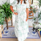 Esther™ Classic Toile Maxi Dress