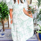 Esther™ Classic Toile Maxi Dress