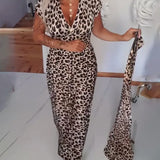 Ember™ Elegant Leopard Dress