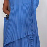Sherry™ Pleated Midi Top & Wide-Leg Pants Set