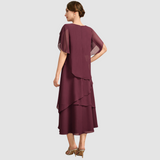 Cierra™ Elegant Chiffon Dress