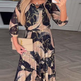 Cornelia™ Elegant Chiffon Dress
