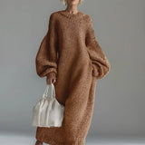 Zelia™ Elegant Casual Knitted Maxi Dress