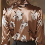 Monique™ Elegant Satin Blouse