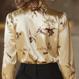 Monique™ Elegant Satin Blouse