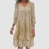 Jacquelin™ Elegant Lace Dress