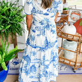 Esther™ Classic Toile Maxi Dress