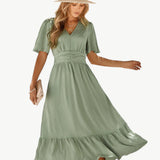 Rosita™ Elegant embroidered dress