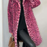 Lysandra™ Elegant Leopard Coat