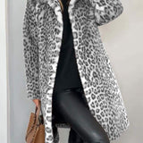 Lysandra™ Elegant Leopard Coat