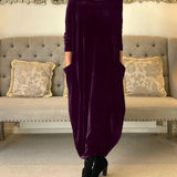 Anika™ Stylish Suede Dress