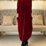 Anika™ Stylish Suede Dress