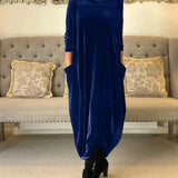 Anika™ Stylish Suede Dress