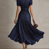 Heidi™ Retro Midi Dress