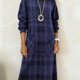 Kathrine™ Elegant Plaid Dress