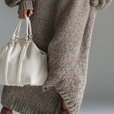 Zelia™ Elegant Casual Knitted Maxi Dress