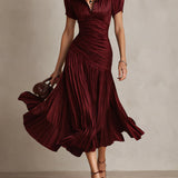 Heidi™ Retro Midi Dress