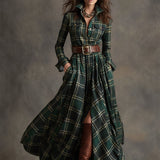 Samantha™ Belted Shirt Dress