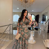 Celine™ Floral Maxi Dress