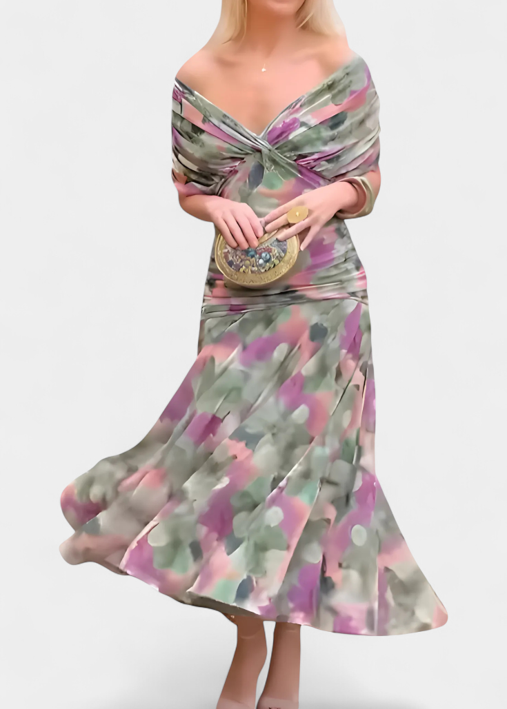 Amarra™ Long Floral Dress