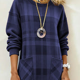 Kathrine™ Elegant Plaid Dress