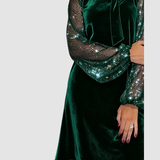 Martina™ Elegant Suede Dress