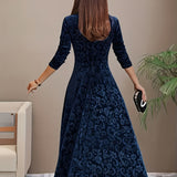 Nicola™ Elegant Velvet Dress