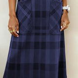 Kathrine™ Elegant Plaid Dress