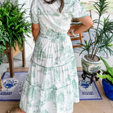 Esther™ Classic Toile Maxi Dress