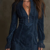 Laney™ Suede Mini Dress