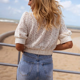 Christiana™ Asymmetrical Embroidery Top