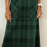 Kathrine™ Elegant Plaid Dress