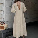 Shyla™ Buttoned Maxi Dress