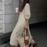 Shyla™ Buttoned Maxi Dress