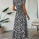 Judie™ Leopard Midi Dress
