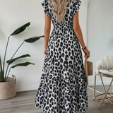 Judie™ Leopard Midi Dress