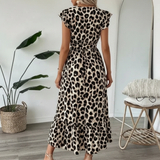 Judie™ Leopard Midi Dress