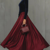 Brenna™ Elegant Suede Dress