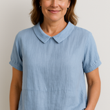 Avery™ Relaxed Fit Collared Top
