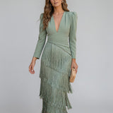 Regina™ Elegant Fringe Dress