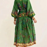 Coralie™ Floral Print Maxi Dress