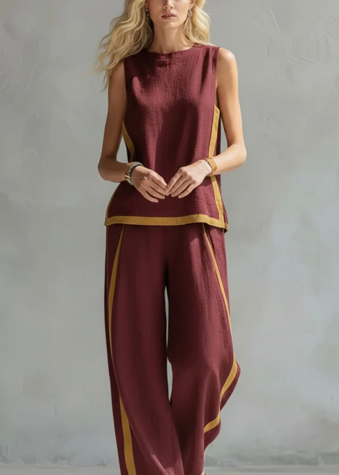 Shania™ Casual-Chic Two-Piece Set