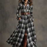 Samantha™ Belted Shirt Dress