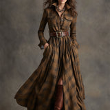 Samantha™ Belted Shirt Dress