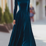 Terrie™ Elegant Velvet Dress