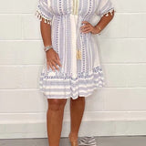 Jolina™ Casual V-Neck Dress