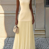 Shania™ Pleated Maxi Dress