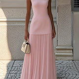 Shania™ Pleated Maxi Dress