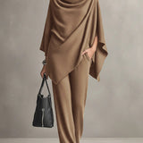 Sarina™ Elegant Drape Two-Piece Set