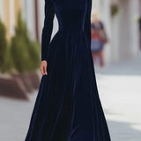 Terrie™ Elegant Velvet Dress